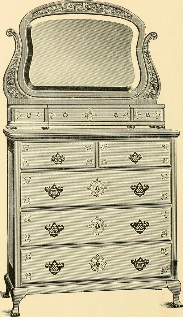 An illustration from Supplement to spring catalogue : desks, cabinets, bookcases for the fall trade / Clark Bros. & Co., 1886, leaf 29