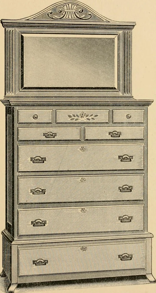 An illustration from Supplement to spring catalogue : desks, cabinets, bookcases for the fall trade / Clark Bros. & Co., 1886, leaf 30