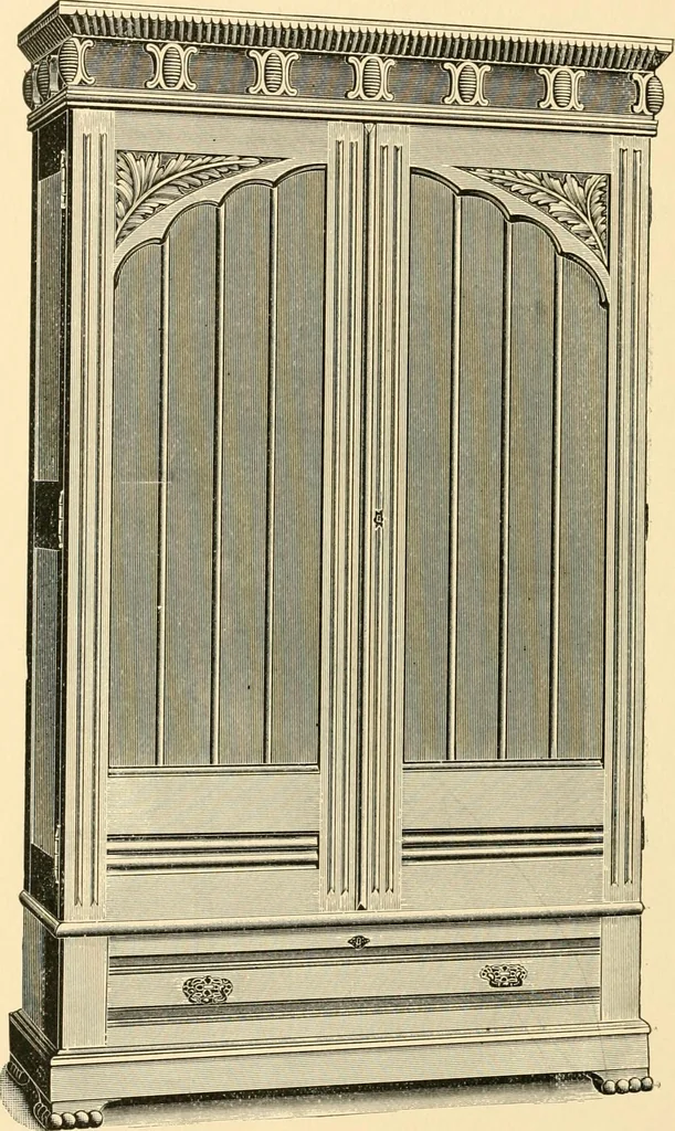 An illustration from Supplement to spring catalogue : desks, cabinets, bookcases for the fall trade / Clark Bros. & Co., 1886, leaf 31