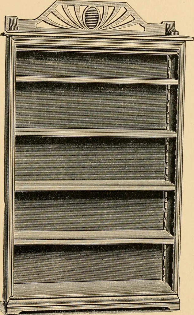 An illustration from Supplement to spring catalogue : desks, cabinets, bookcases for the fall trade / Clark Bros. & Co., 1886, leaf 34