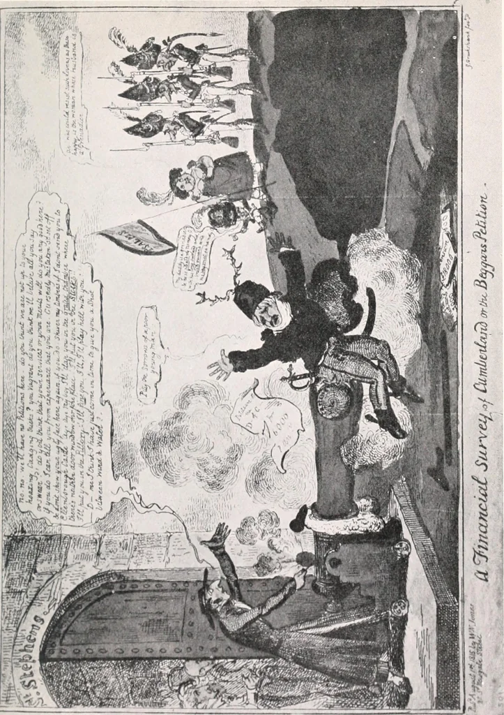 An illustration from Suppressed plates, wood engravings, &c., together with other curiosities germane thereto; being an account of certain matters peculiarly alluring to the collector, 1907, leaf 108