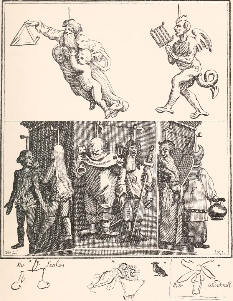 An illustration from Suppressed plates, wood engravings, &c., together with other curiosities germane thereto; being an account of certain matters peculiarly alluring to the collector, 1907, leaf 130