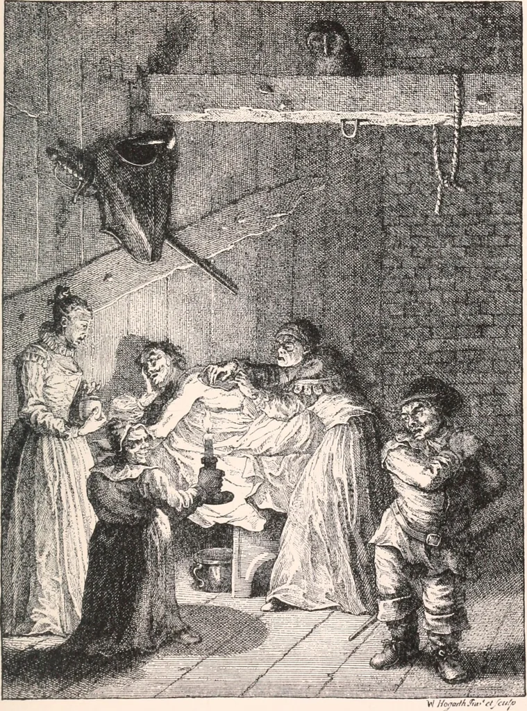 An illustration from Suppressed plates, wood engravings, &c., together with other curiosities germane thereto; being an account of certain matters peculiarly alluring to the collector, 1907, leaf 170