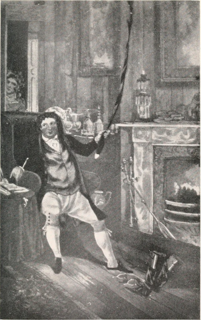 An illustration from Suppressed plates, wood engravings, &c., together with other curiosities germane thereto; being an account of certain matters peculiarly alluring to the collector, 1907, leaf 218