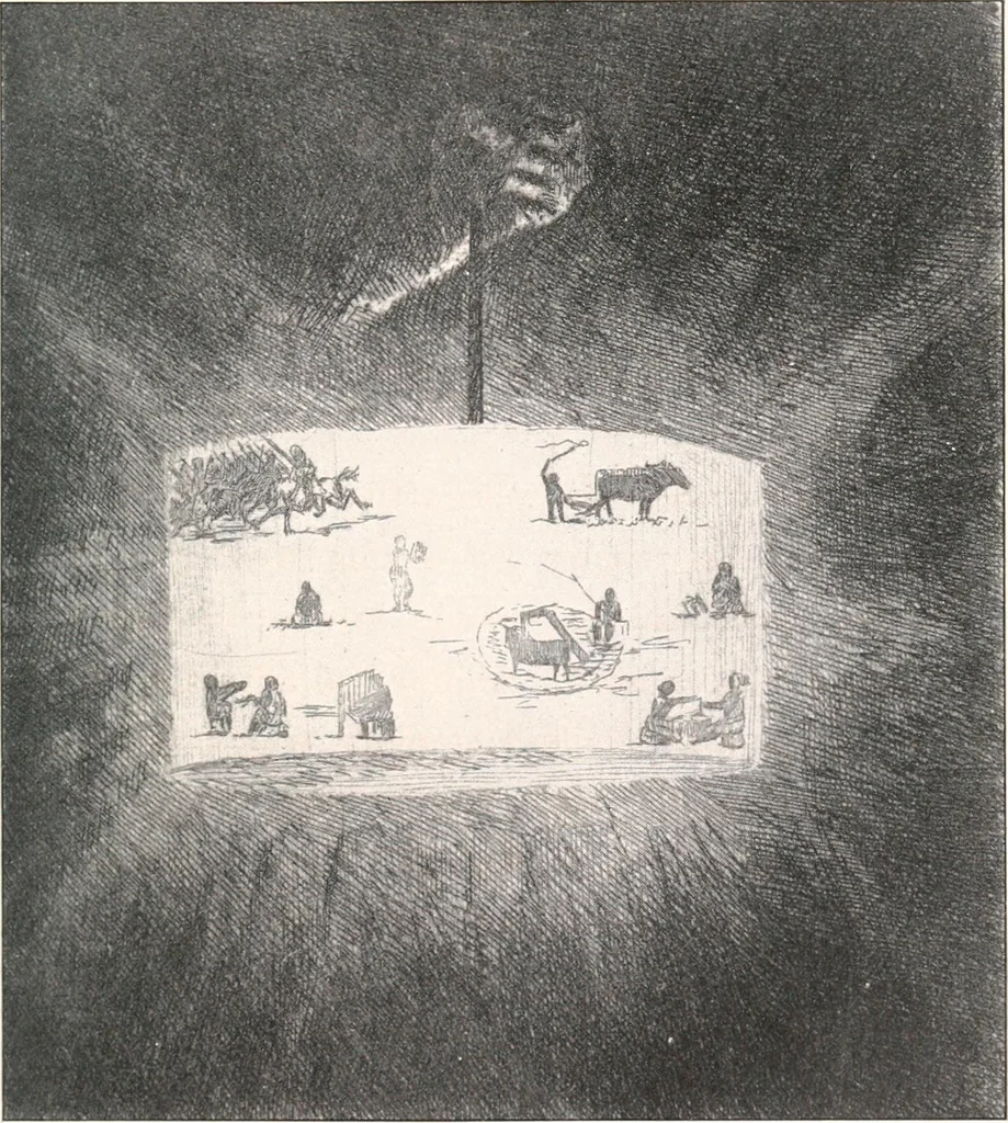 An illustration from Suppressed plates, wood engravings, &c., together with other curiosities germane thereto; being an account of certain matters peculiarly alluring to the collector, 1907, leaf 248