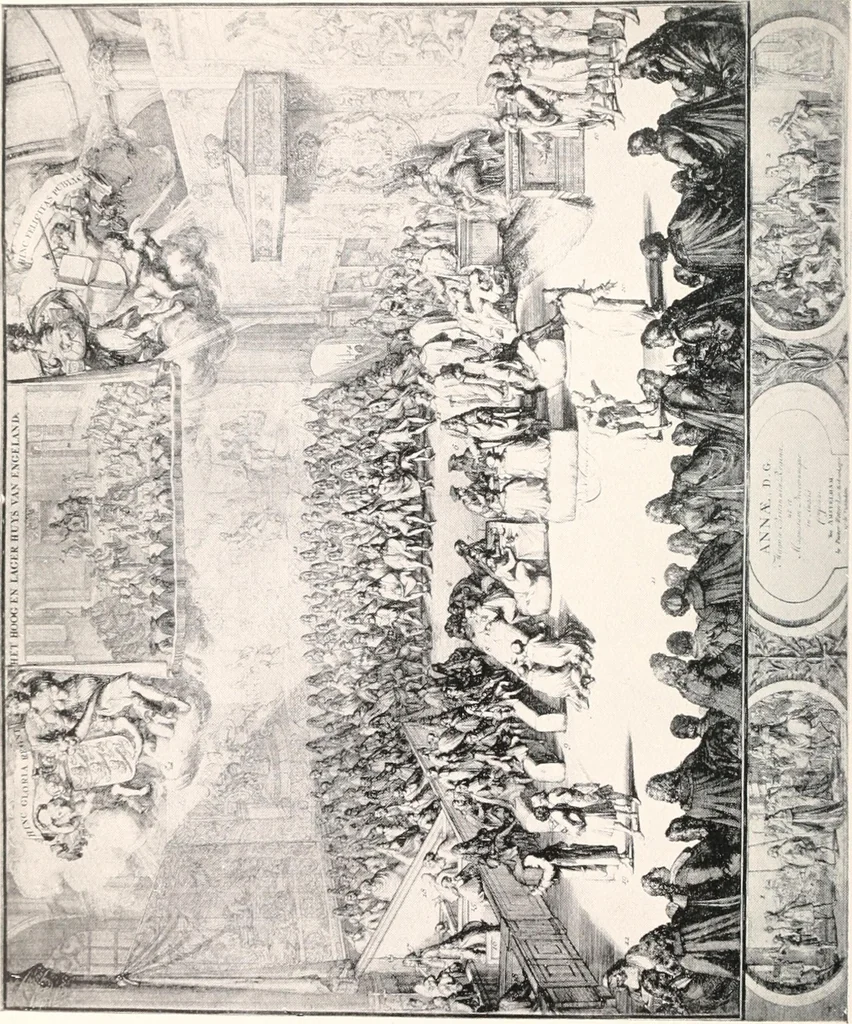 An illustration from Suppressed plates, wood engravings, &c., together with other curiosities germane thereto; being an account of certain matters peculiarly alluring to the collector, 1907, leaf 303