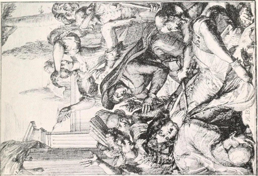 An illustration from Suppressed plates, wood engravings, &c., together with other curiosities germane thereto; being an account of certain matters peculiarly alluring to the collector, 1907, leaf 324