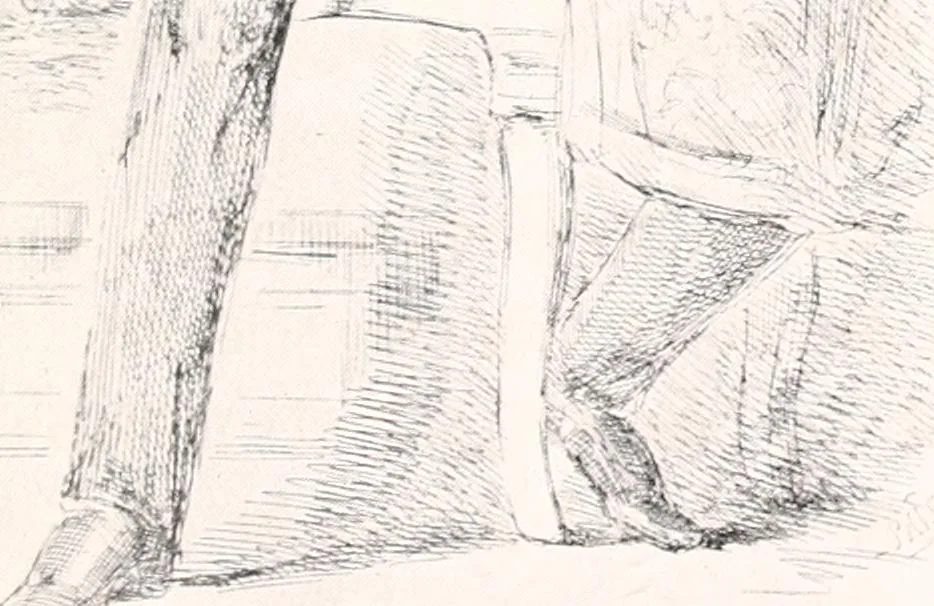 An illustration from Suppressed plates, wood engravings, &c., together with other curiosities germane thereto; being an account of certain matters peculiarly alluring to the collector, 1907, leaf 56