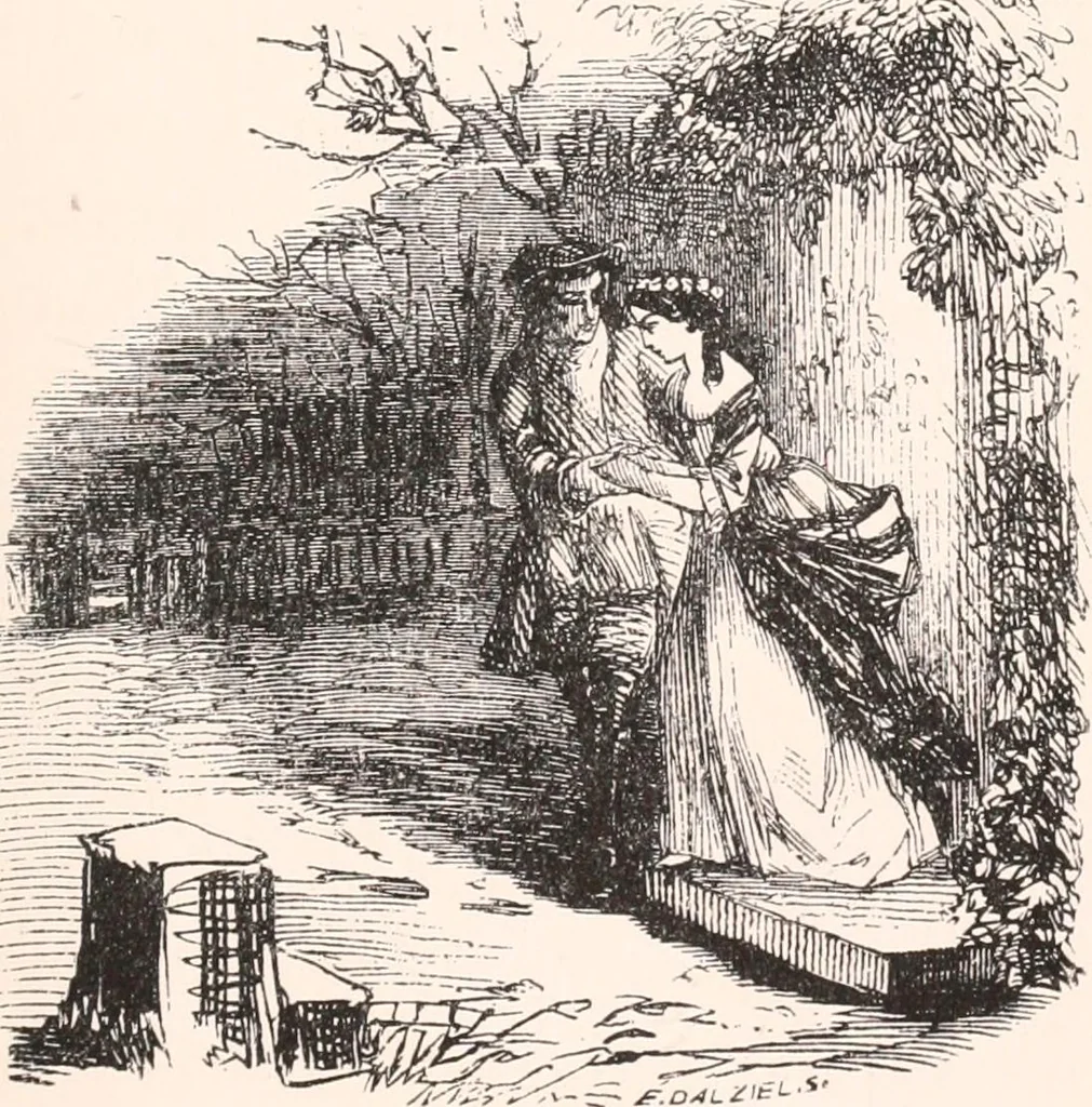 An illustration from Suppressed plates, wood engravings, &c., together with other curiosities germane thereto; being an account of certain matters peculiarly alluring to the collector, 1907, leaf 70