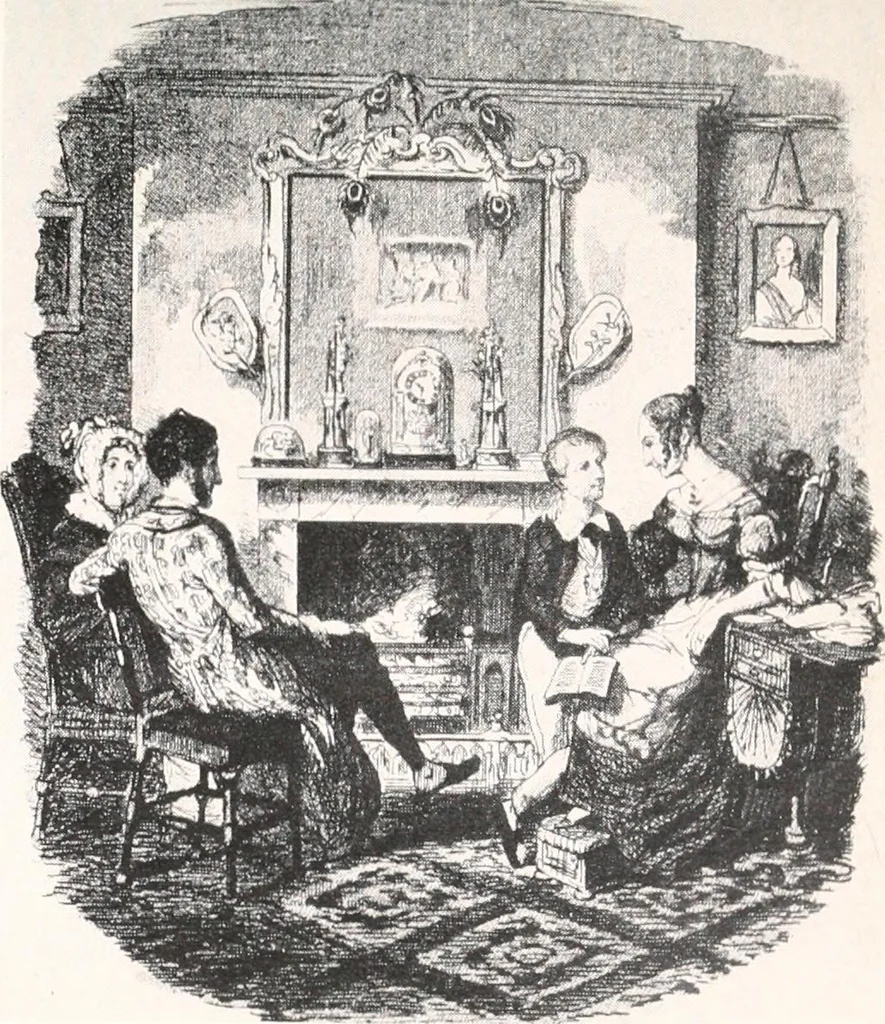 An illustration from Suppressed plates, wood engravings, &c., together with other curiosities germane thereto; being an account of certain matters peculiarly alluring to the collector, 1907, leaf 86