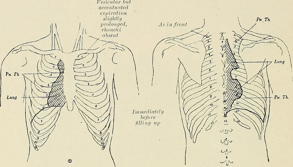 An illustration from Surgery of the lung, 1913, leaf 159