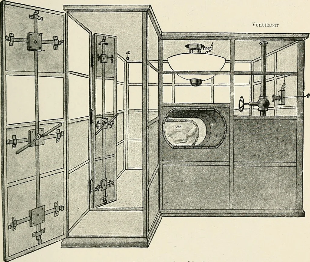 An illustration from Surgery of the lung, 1913, leaf 46