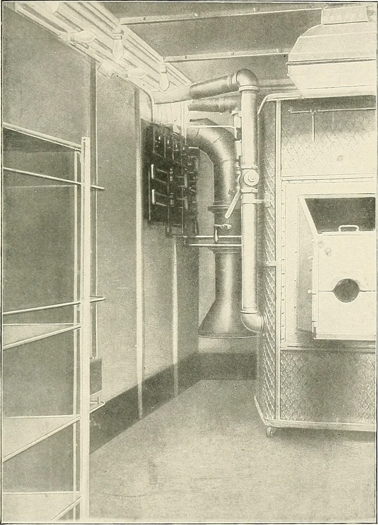 An illustration from Surgery of the lung, 1913, leaf 48