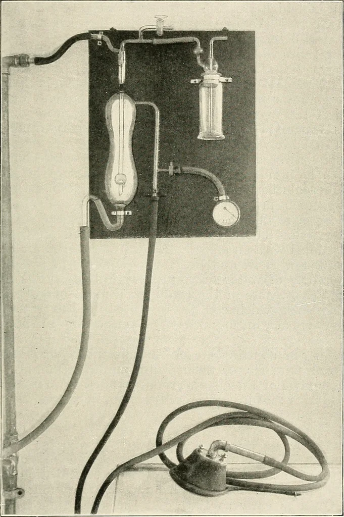 An illustration from Surgery of the lung, 1913, leaf 60