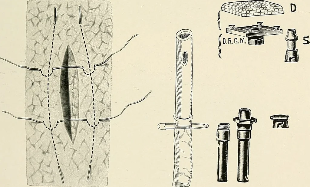 An illustration from Surgery of the lung, 1913, leaf 84
