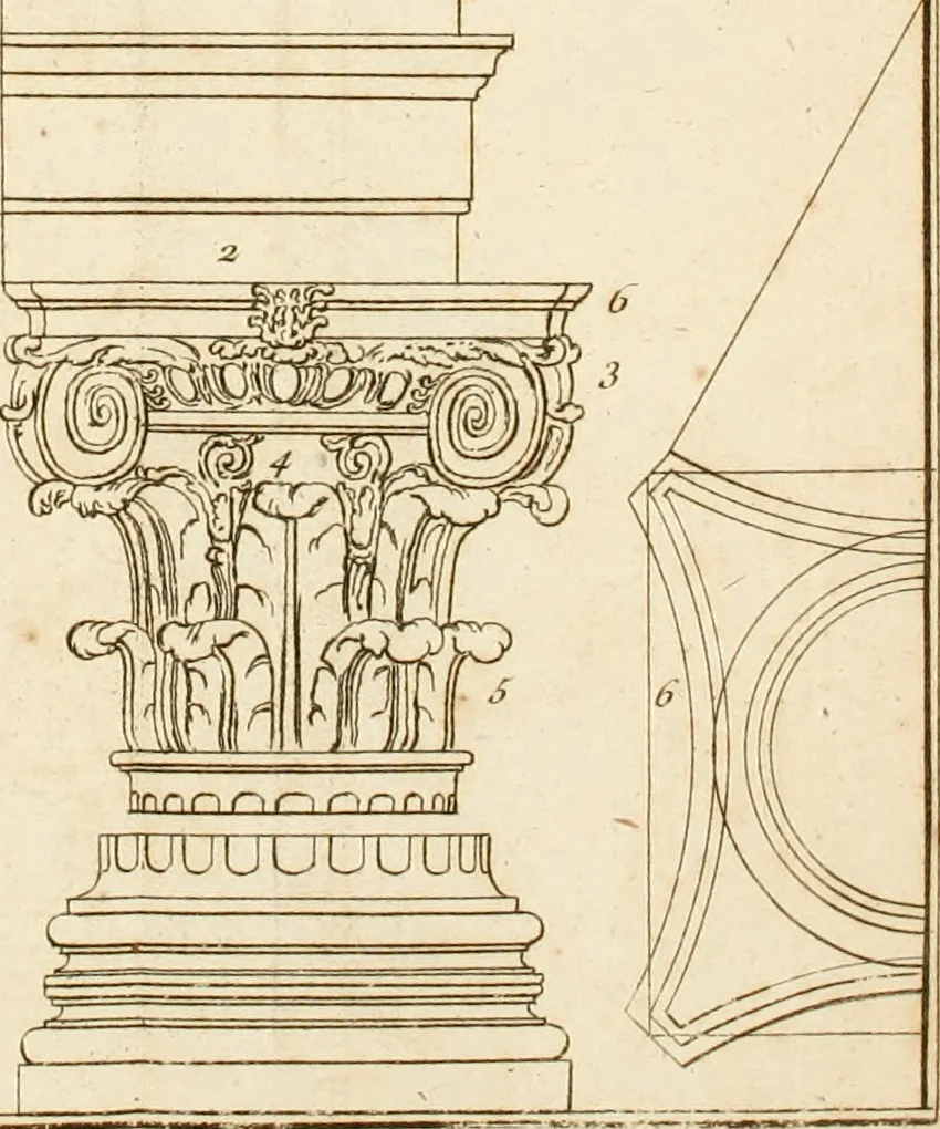 An illustration from Essai sur l'architecture, 1755, leaf 377