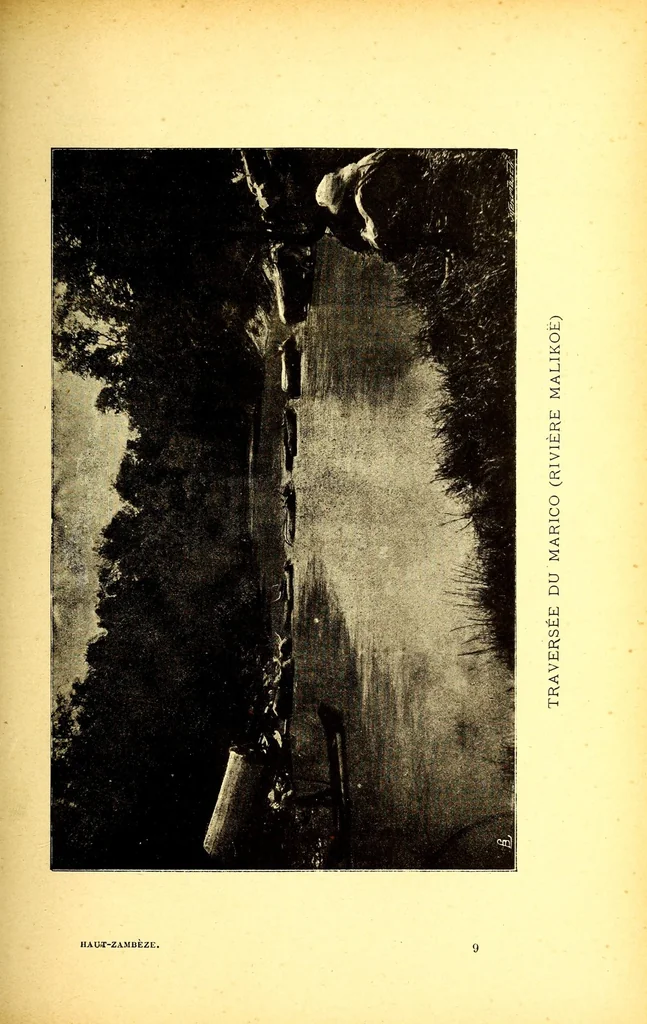An illustration from Sur le Haut-Zambèze; voyages et travaux de mission, 1899, leaf 171
