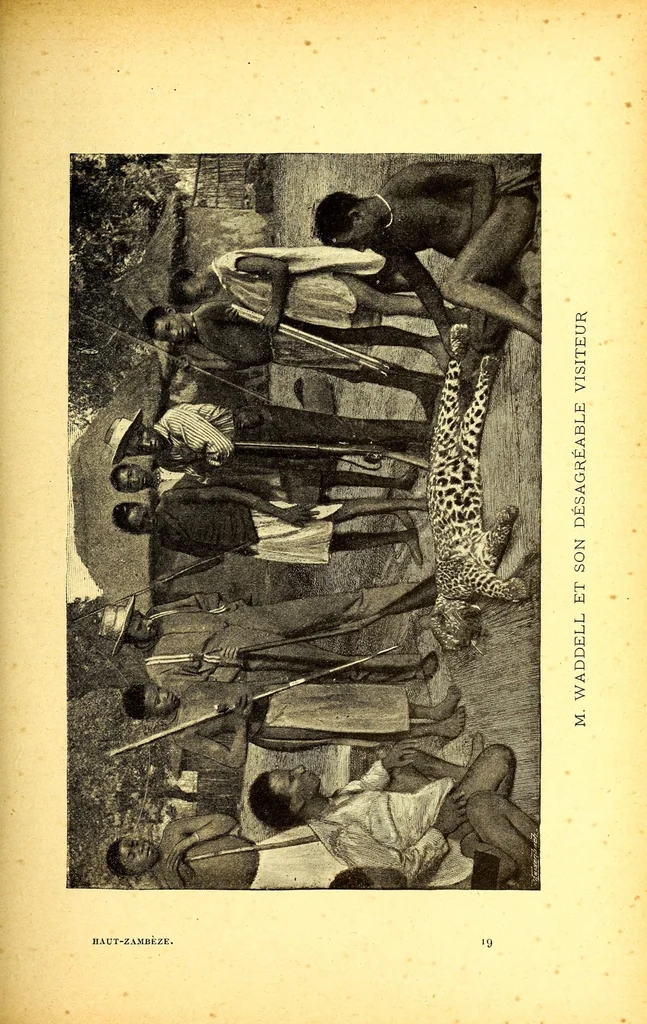 An illustration from Sur le Haut-Zambèze; voyages et travaux de mission, 1899, leaf 333