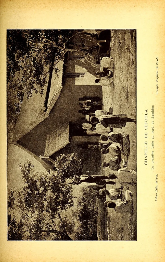 An illustration from Sur le Haut-Zambèze; voyages et travaux de mission, 1899, leaf 393