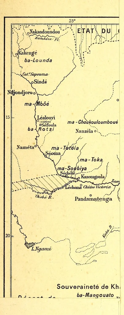 An illustration from Sur le Haut-Zambèze; voyages et travaux de mission, 1899, leaf 41