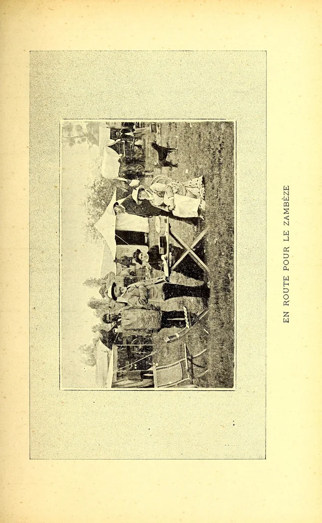 An illustration from Sur le Haut-Zambèze; voyages et travaux de mission, 1899, leaf 77