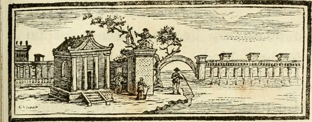 An illustration from Lettres sur l'Italie en 1785, 1788, leaf 338