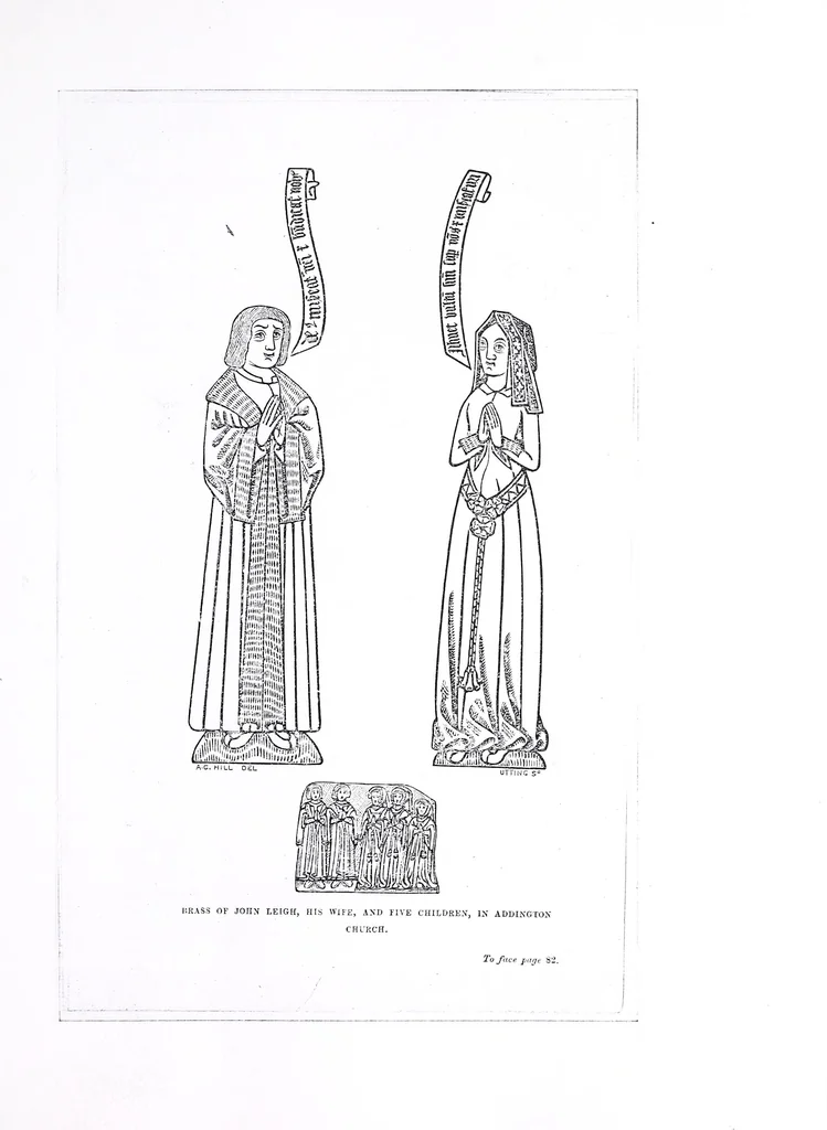 An illustration from Surrey archaeological collections, relating to the history and antiquities of the county, 1880, leaf 176