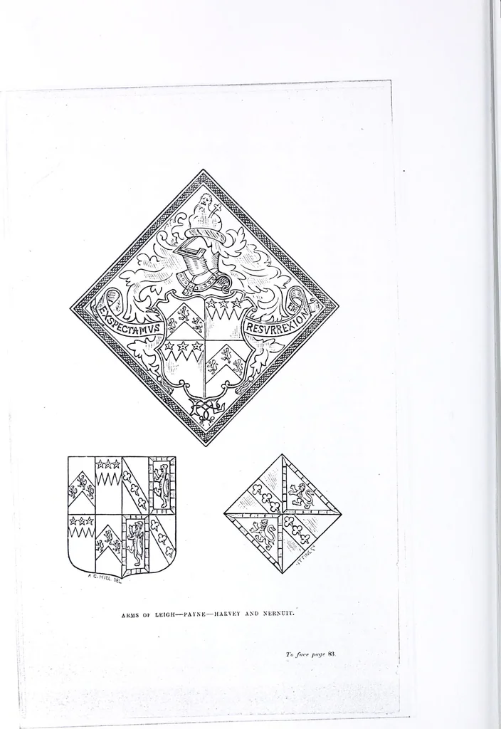 An illustration from Surrey archaeological collections, relating to the history and antiquities of the county, 1880, leaf 179
