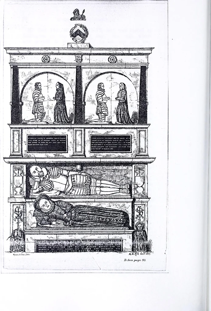 An illustration from Surrey archaeological collections, relating to the history and antiquities of the county, 1880, leaf 191