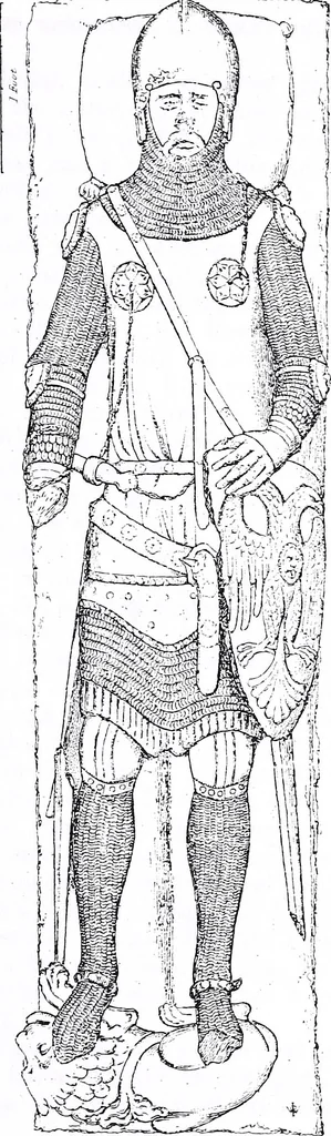 An illustration from Surrey archaeological collections, relating to the history and antiquities of the county, 1880, leaf 302