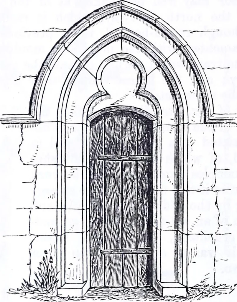 An illustration from Surrey archaeological collections, relating to the history and antiquities of the county, 1880, leaf 389