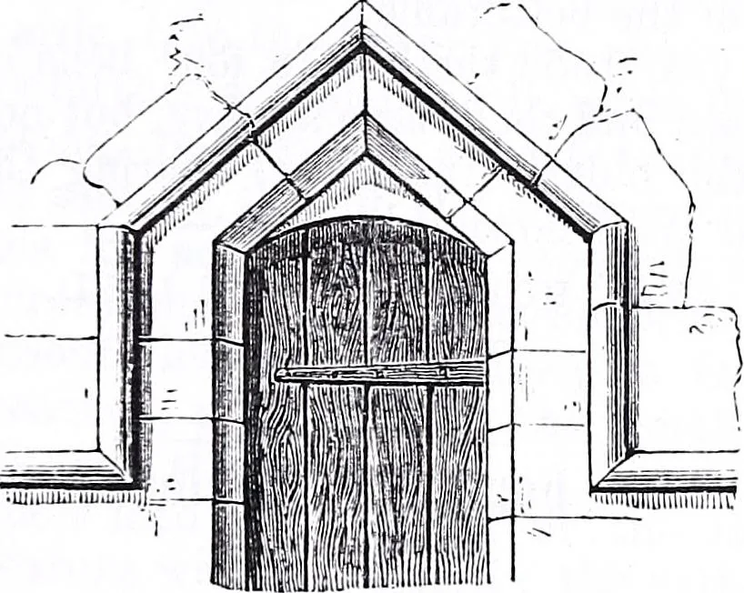 An illustration from Surrey archaeological collections, relating to the history and antiquities of the county, 1880, leaf 390