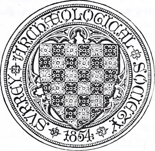 An illustration from Surrey archaeological collections, relating to the history and antiquities of the county, 1880, leaf 64