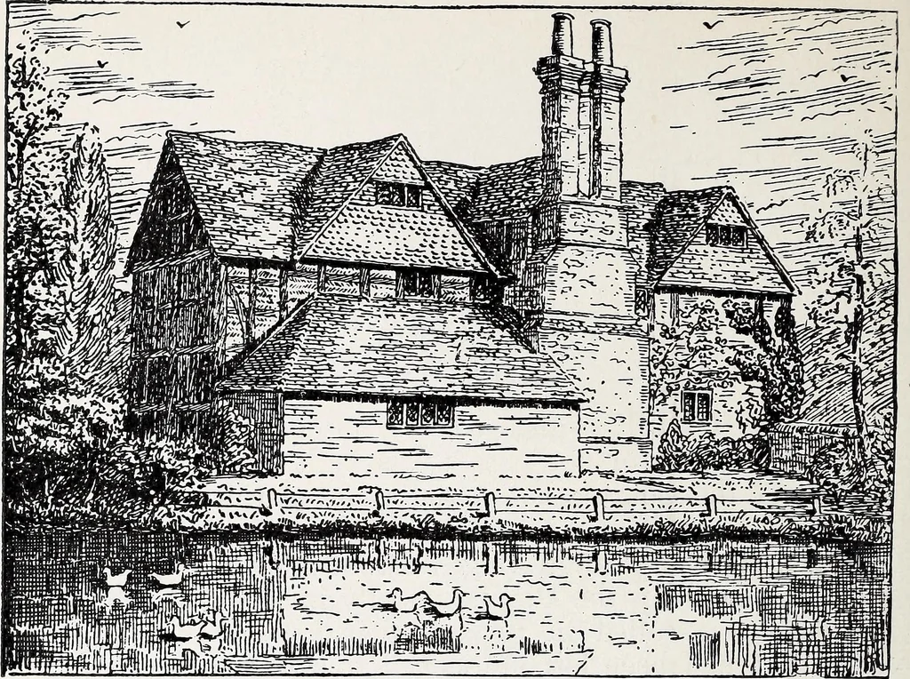 An illustration from Surrey archaeological collections, relating to the history and antiquities of the county, 1903, leaf 115