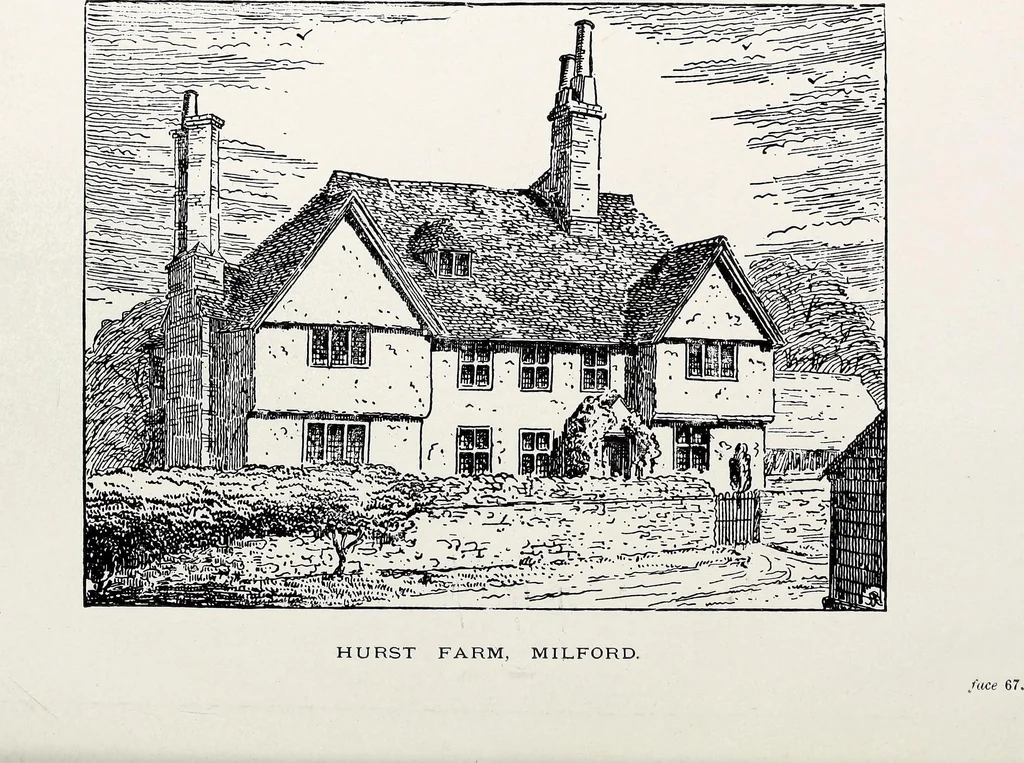 An illustration from Surrey archaeological collections, relating to the history and antiquities of the county, 1903, leaf 129