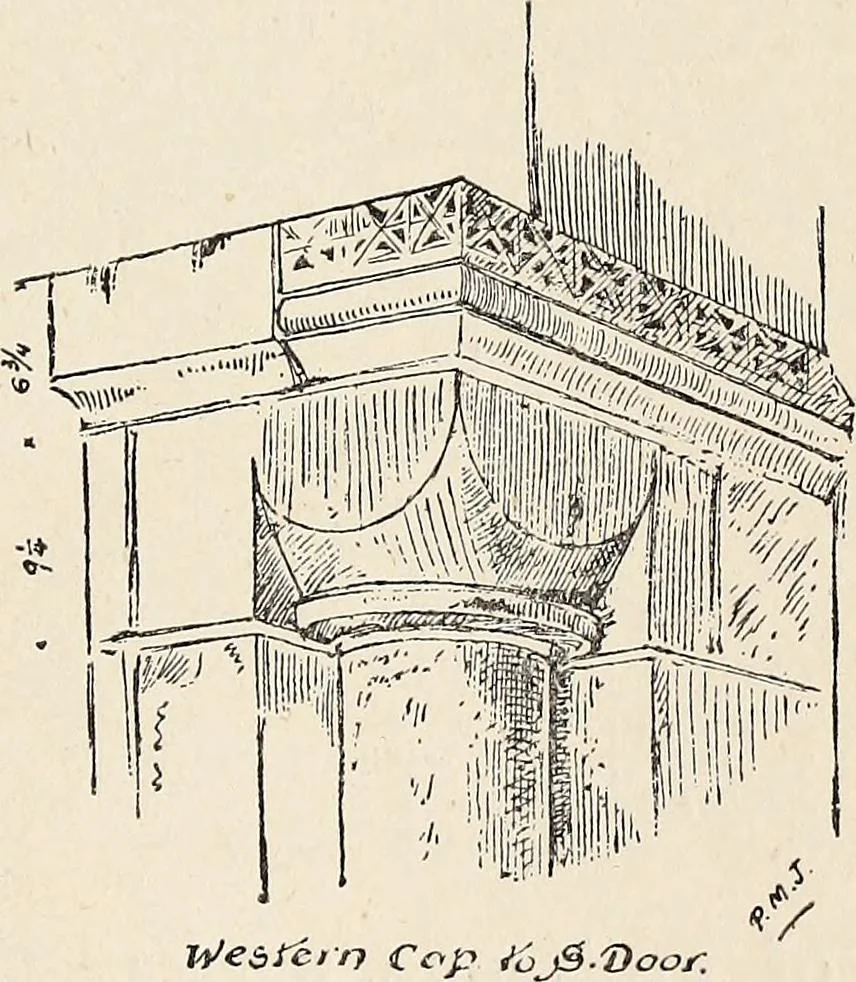 An illustration from Surrey archaeological collections, relating to the history and antiquities of the county, 1903, leaf 146