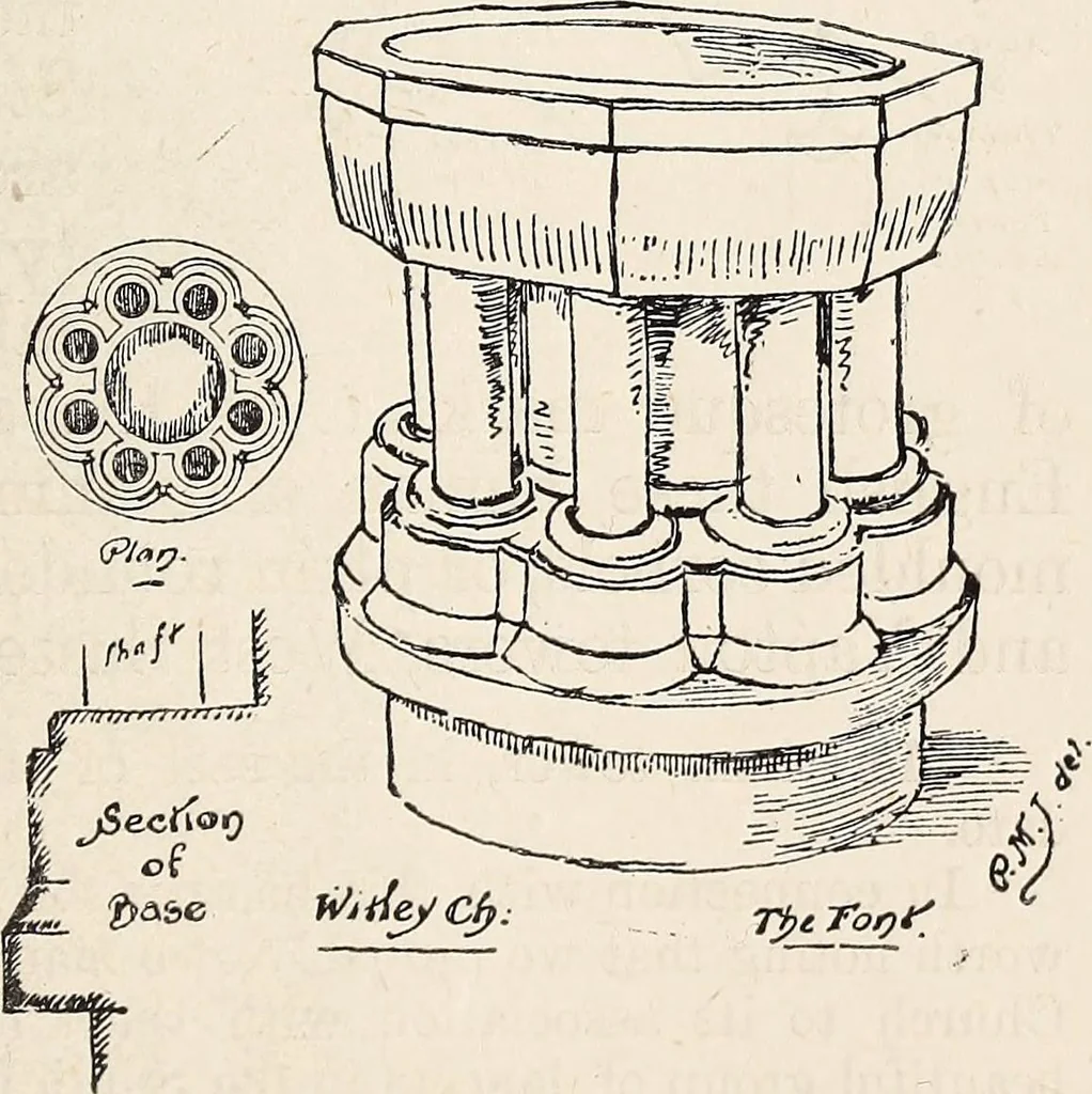An illustration from Surrey archaeological collections, relating to the history and antiquities of the county, 1903, leaf 148
