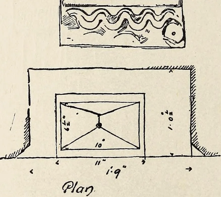 An illustration from Surrey archaeological collections, relating to the history and antiquities of the county, 1903, leaf 149