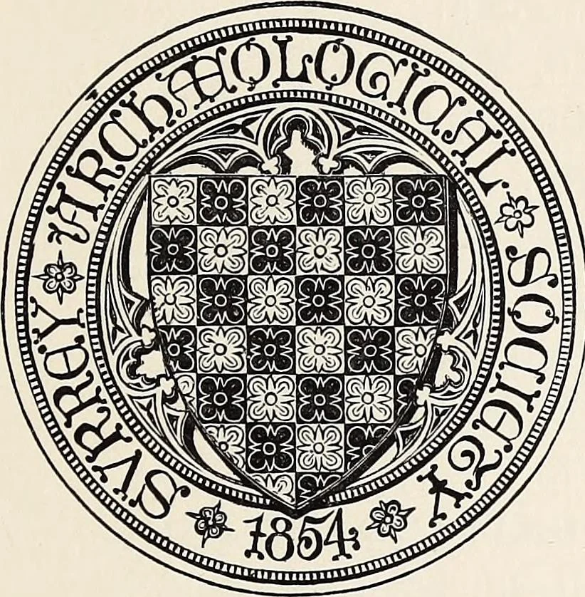 An illustration from Surrey archaeological collections, relating to the history and antiquities of the county, 1903, leaf 26