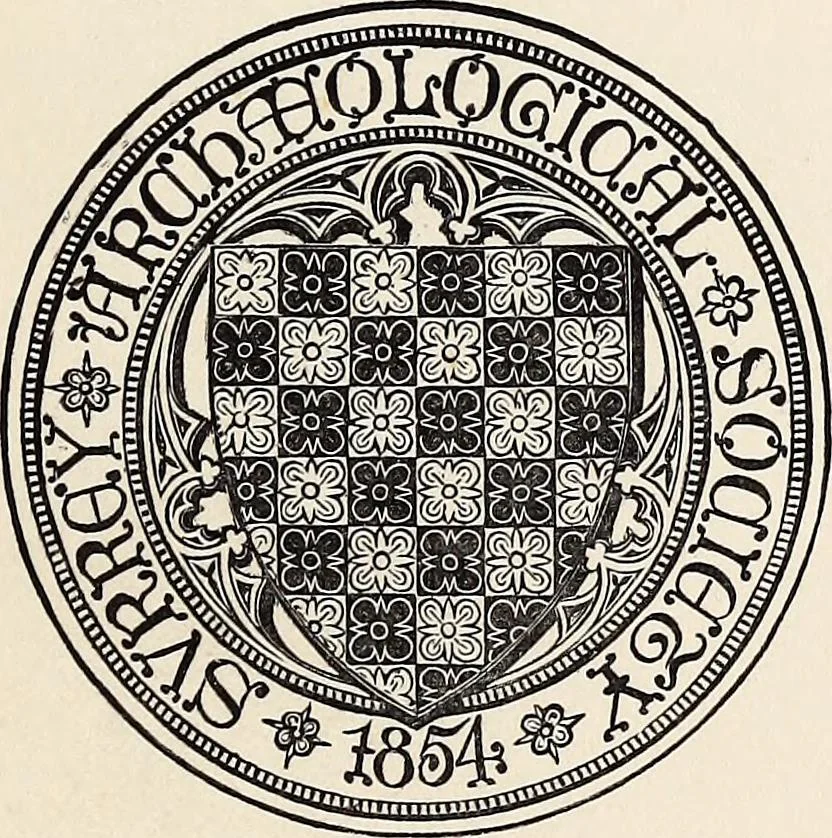 An illustration from Surrey archaeological collections, relating to the history and antiquities of the county, 1903, leaf 8