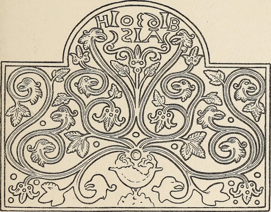An illustration from Surrey archaeological collections, relating to the history and antiquities of the county, 1903, leaf 84