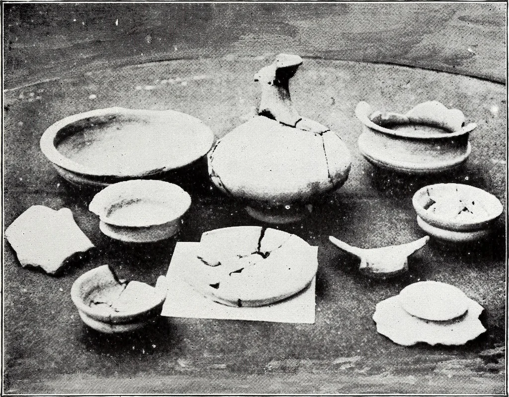 An illustration from Surrey archaeological collections, relating to the history and antiquities of the county, 1906, leaf 104