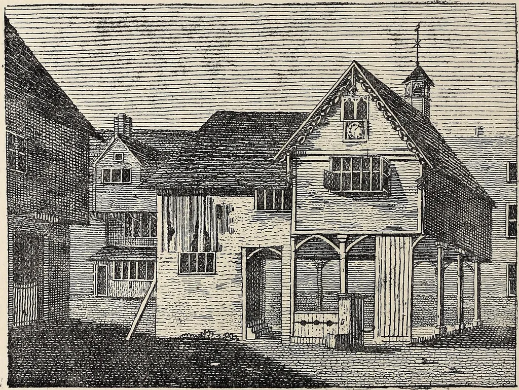 An illustration from Surrey archaeological collections, relating to the history and antiquities of the county, 1906, leaf 171
