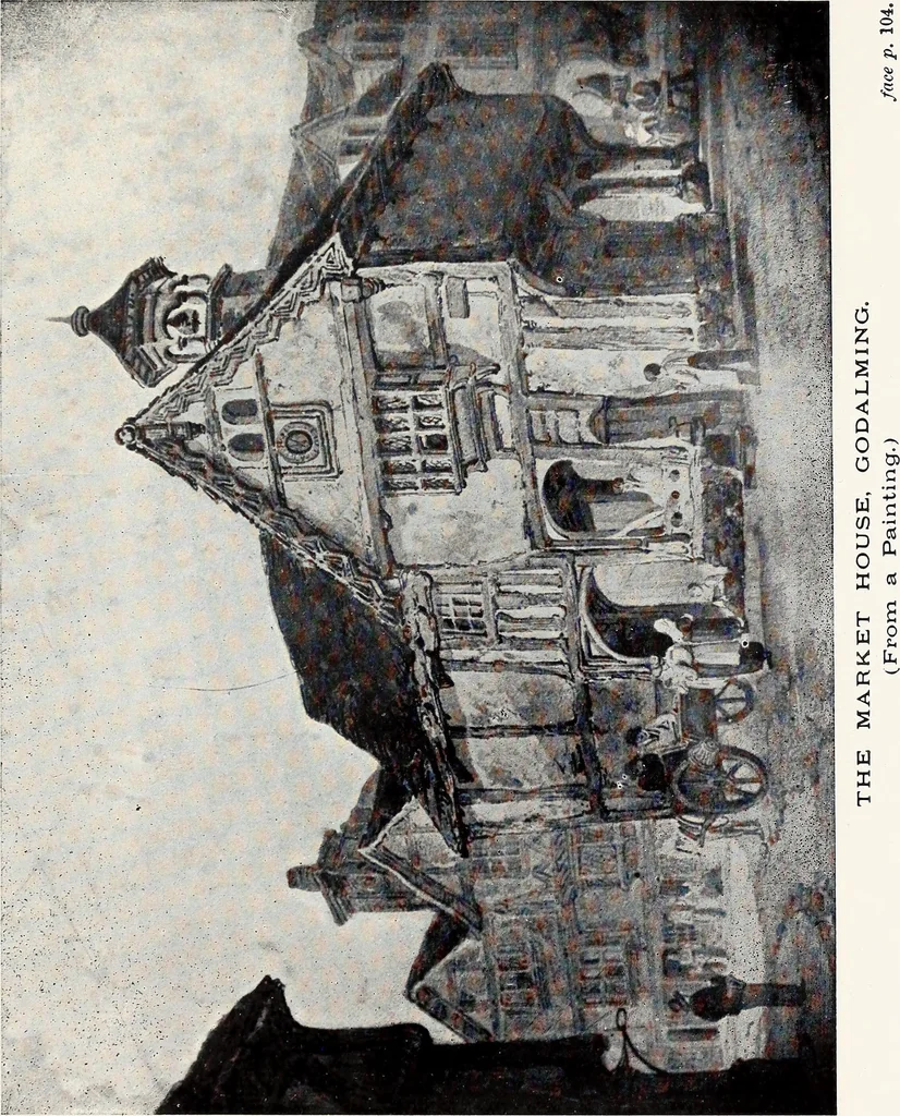 An illustration from Surrey archaeological collections, relating to the history and antiquities of the county, 1906, leaf 172