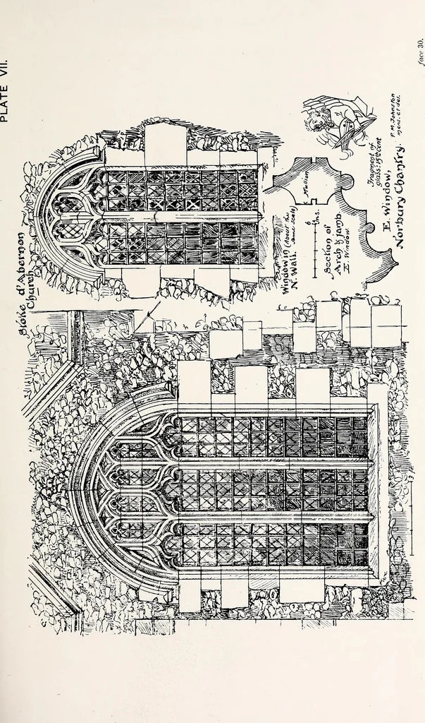 An illustration from Surrey archaeological collections, relating to the history and antiquities of the county, 1907, leaf 112