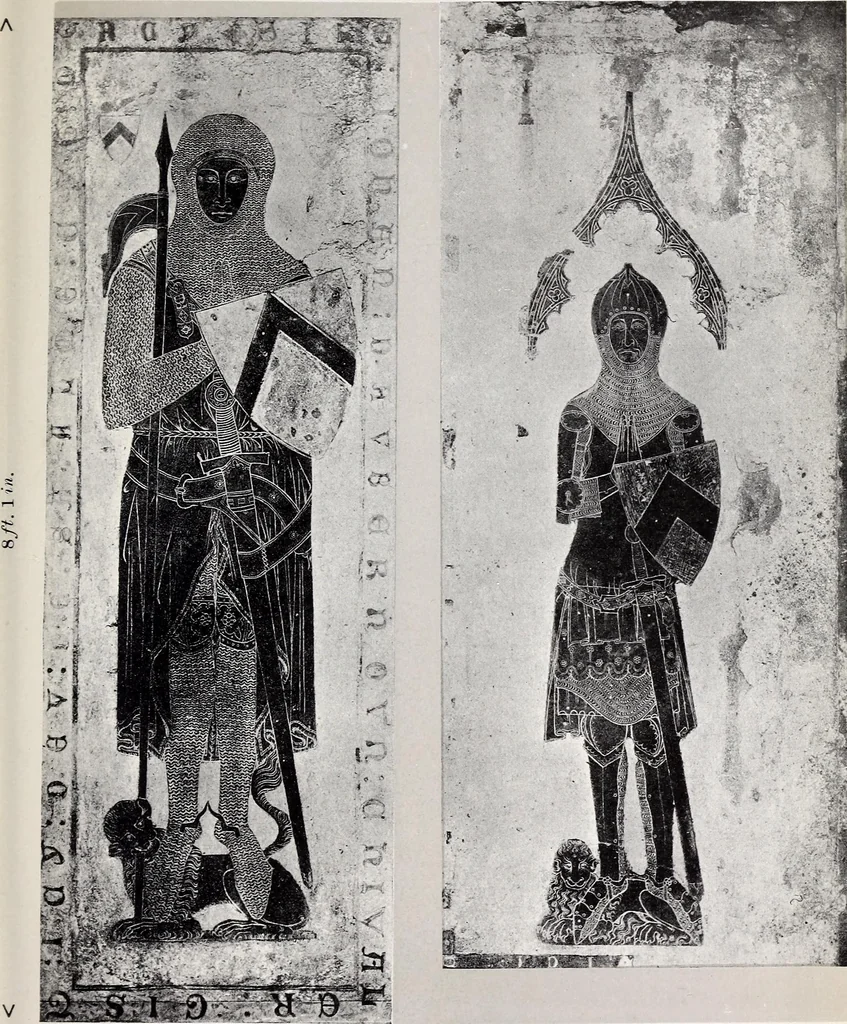An illustration from Surrey archaeological collections, relating to the history and antiquities of the county, 1907, leaf 120