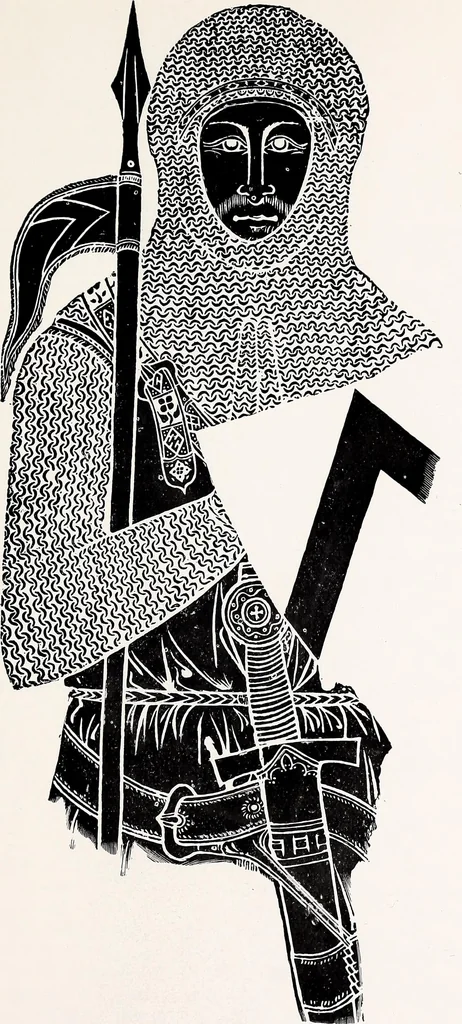 An illustration from Surrey archaeological collections, relating to the history and antiquities of the county, 1907, leaf 126