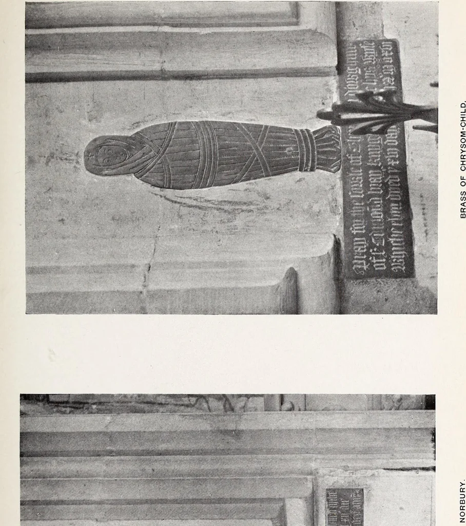 An illustration from Surrey archaeological collections, relating to the history and antiquities of the county, 1907, leaf 134