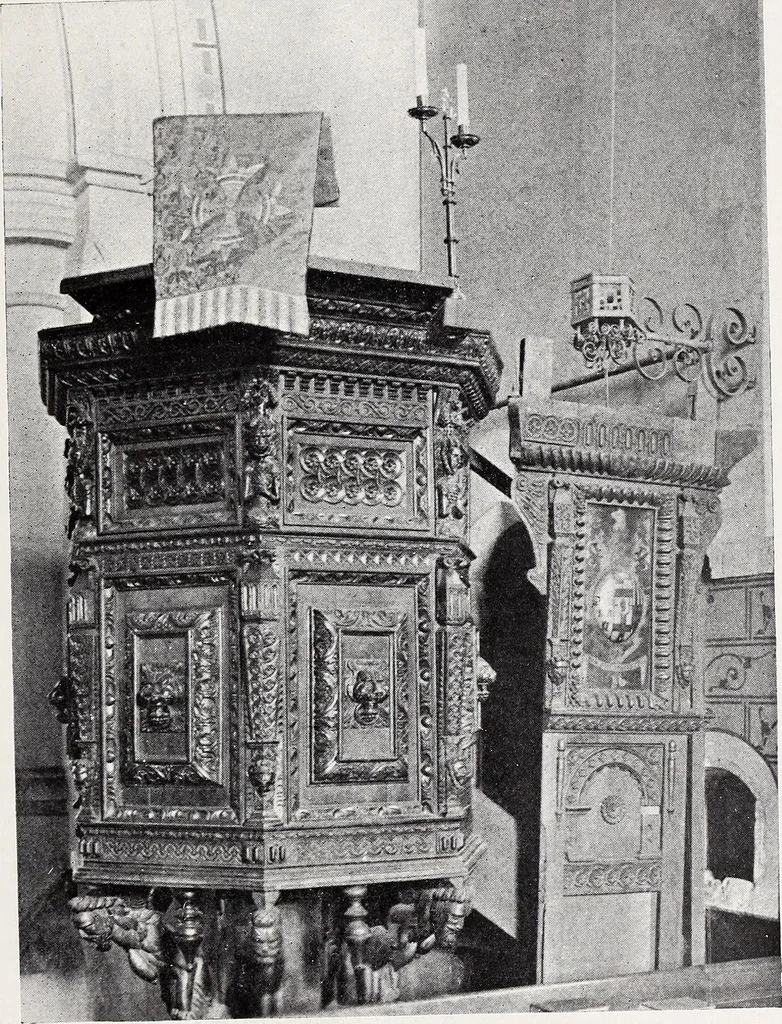 An illustration from Surrey archaeological collections, relating to the history and antiquities of the county, 1907, leaf 148
