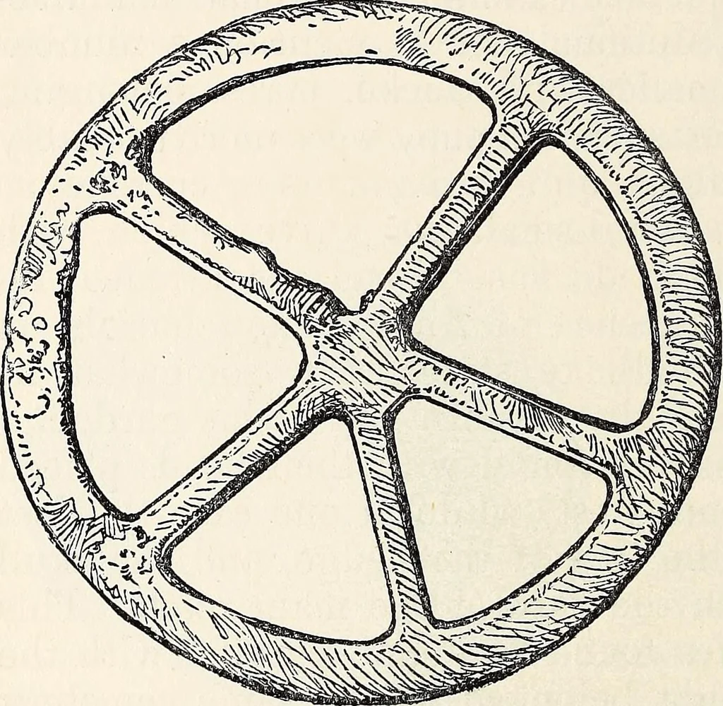 An illustration from Surrey archaeological collections, relating to the history and antiquities of the county, 1907, leaf 253
